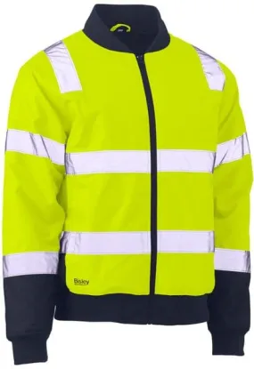 Bisley Taped Two Tone Hi Vis Bomber Jacket (BJ6730T)