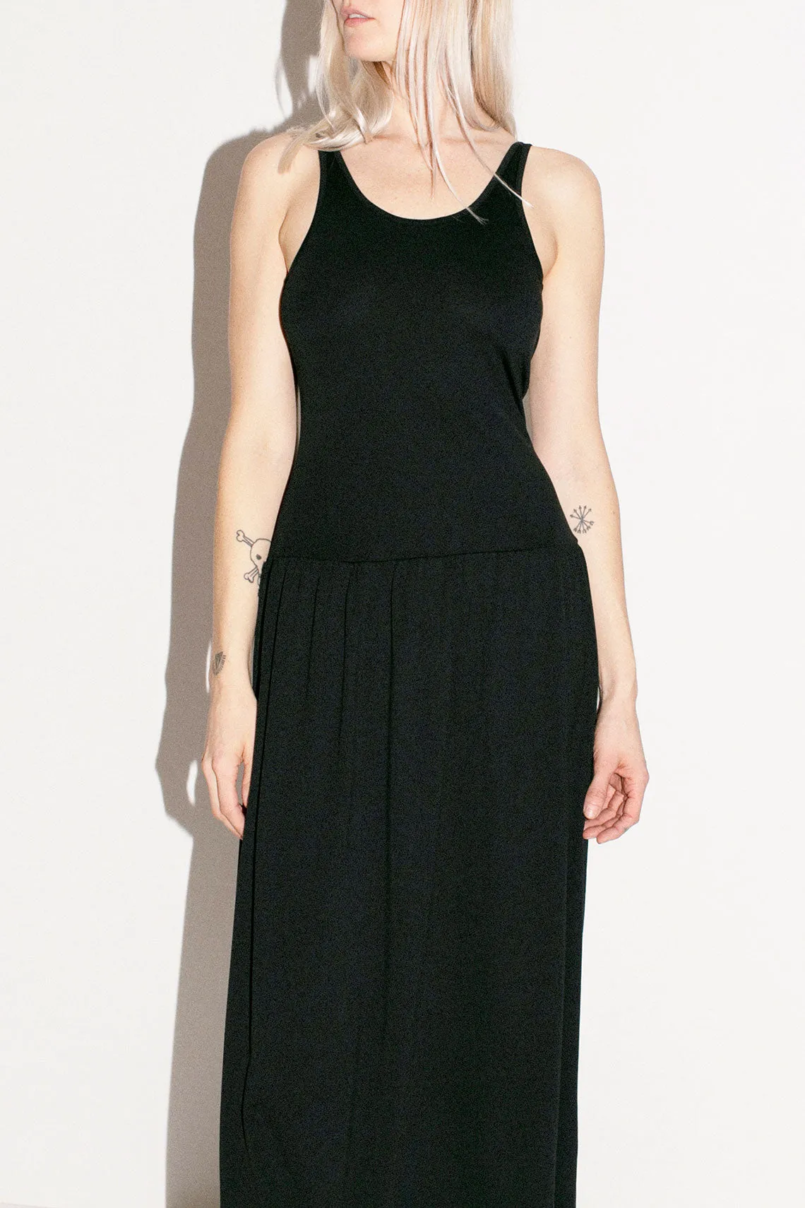 Black Genua Tank Dress