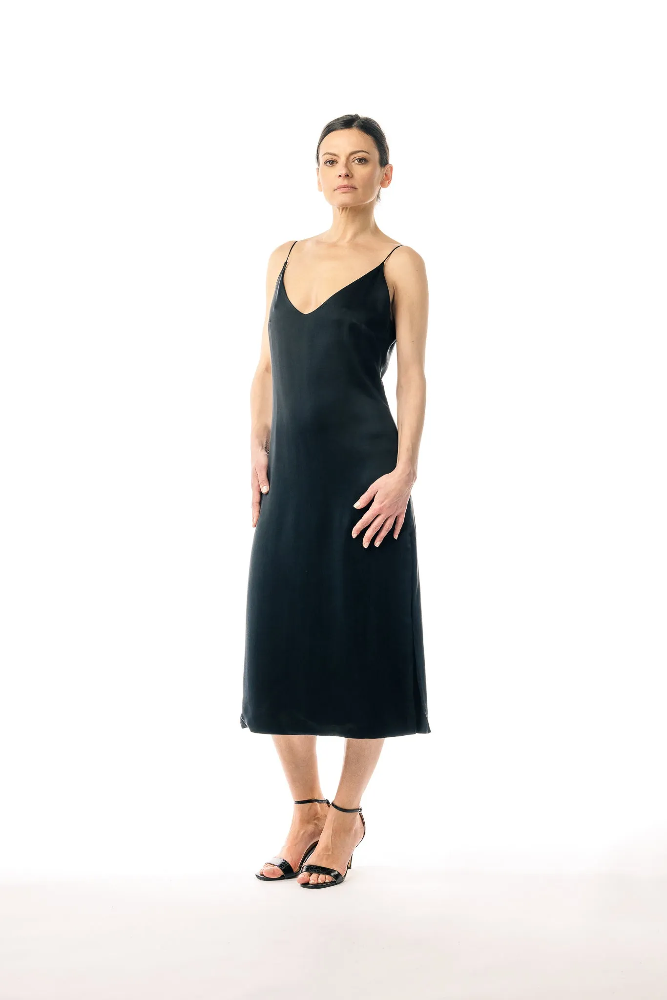 Black Muse Cupro and EcoVero Dress