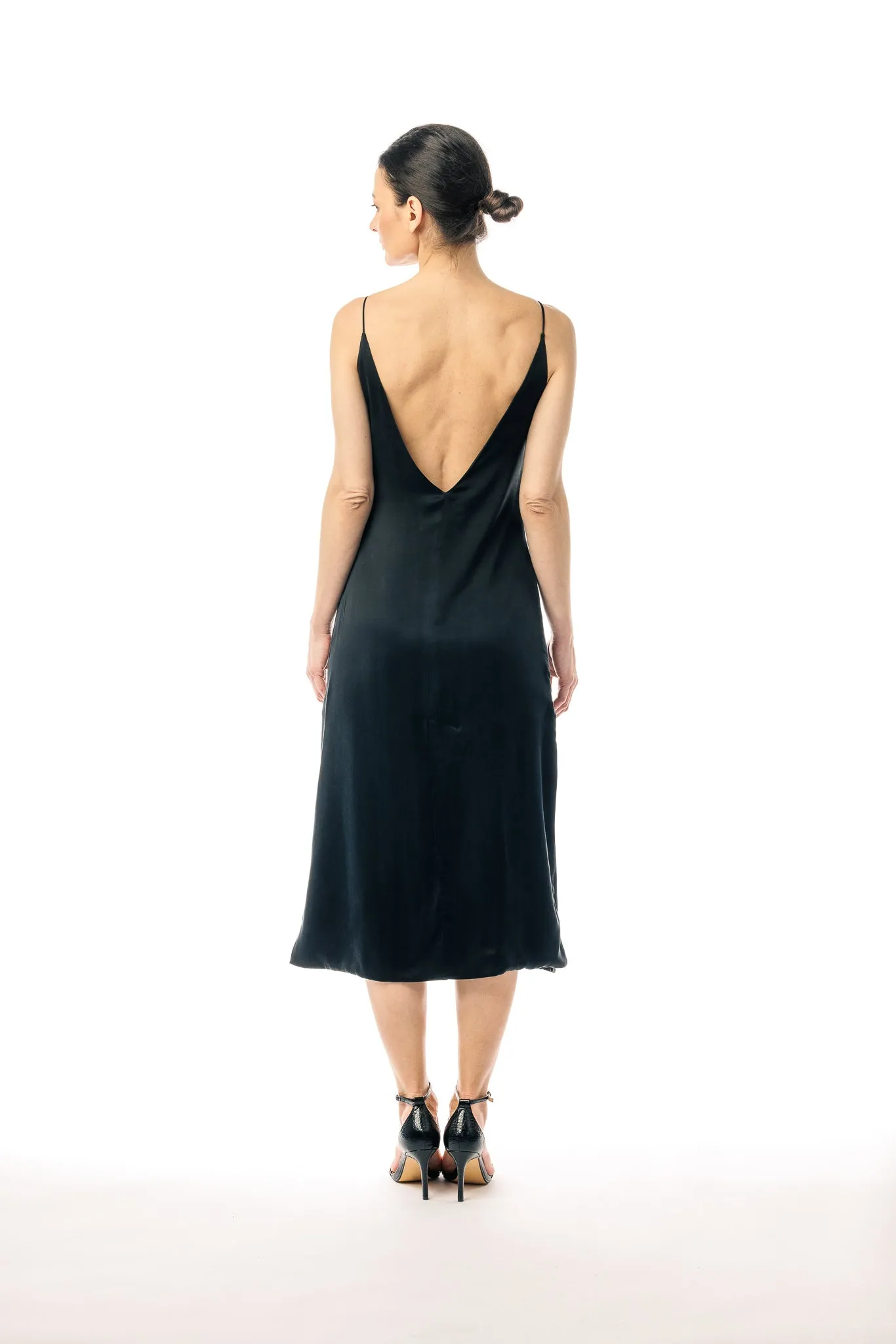 Black Muse Cupro and EcoVero Dress