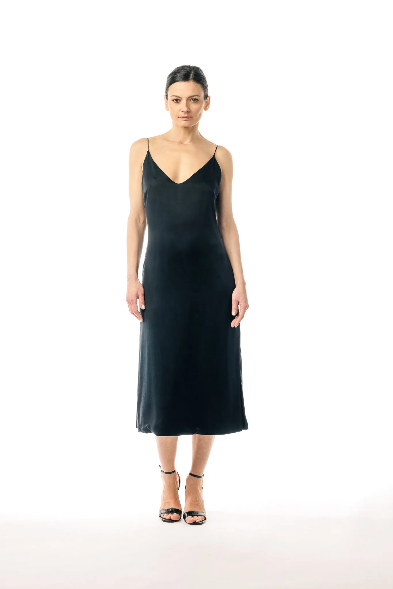 Black Muse Cupro and EcoVero Dress