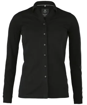 Black - Women’s Kingston – stretch deluxe piqué shirt