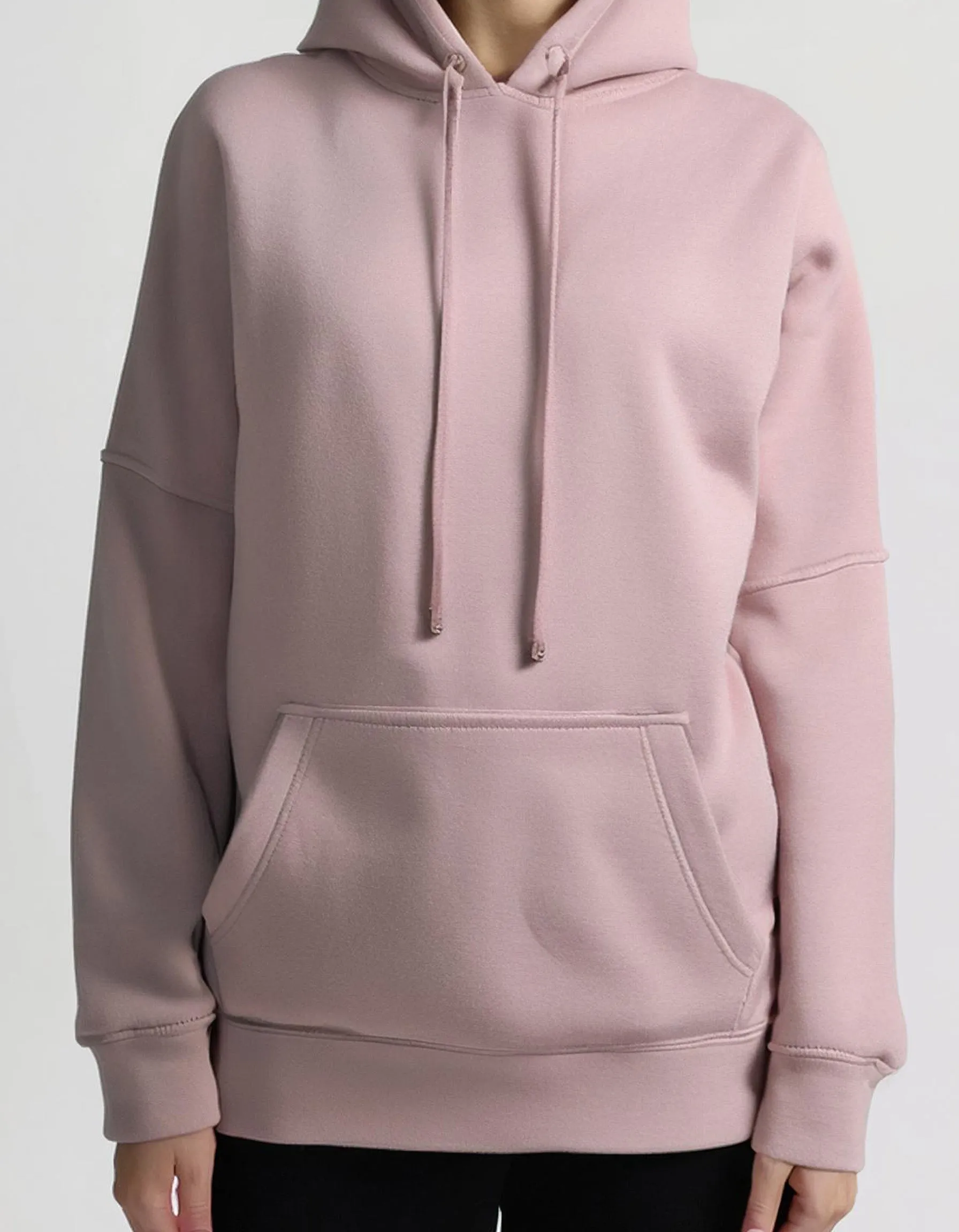 Blush Comfort Pale Pink Hoodie