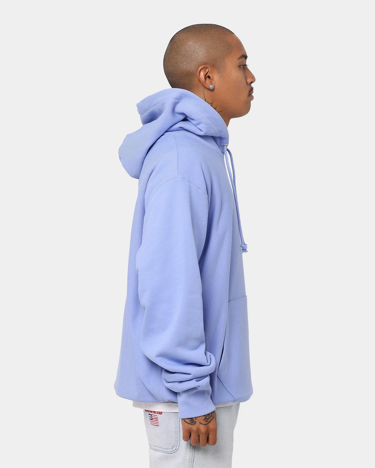 Champion Rev Weave Terry Hoodie Charming Blue