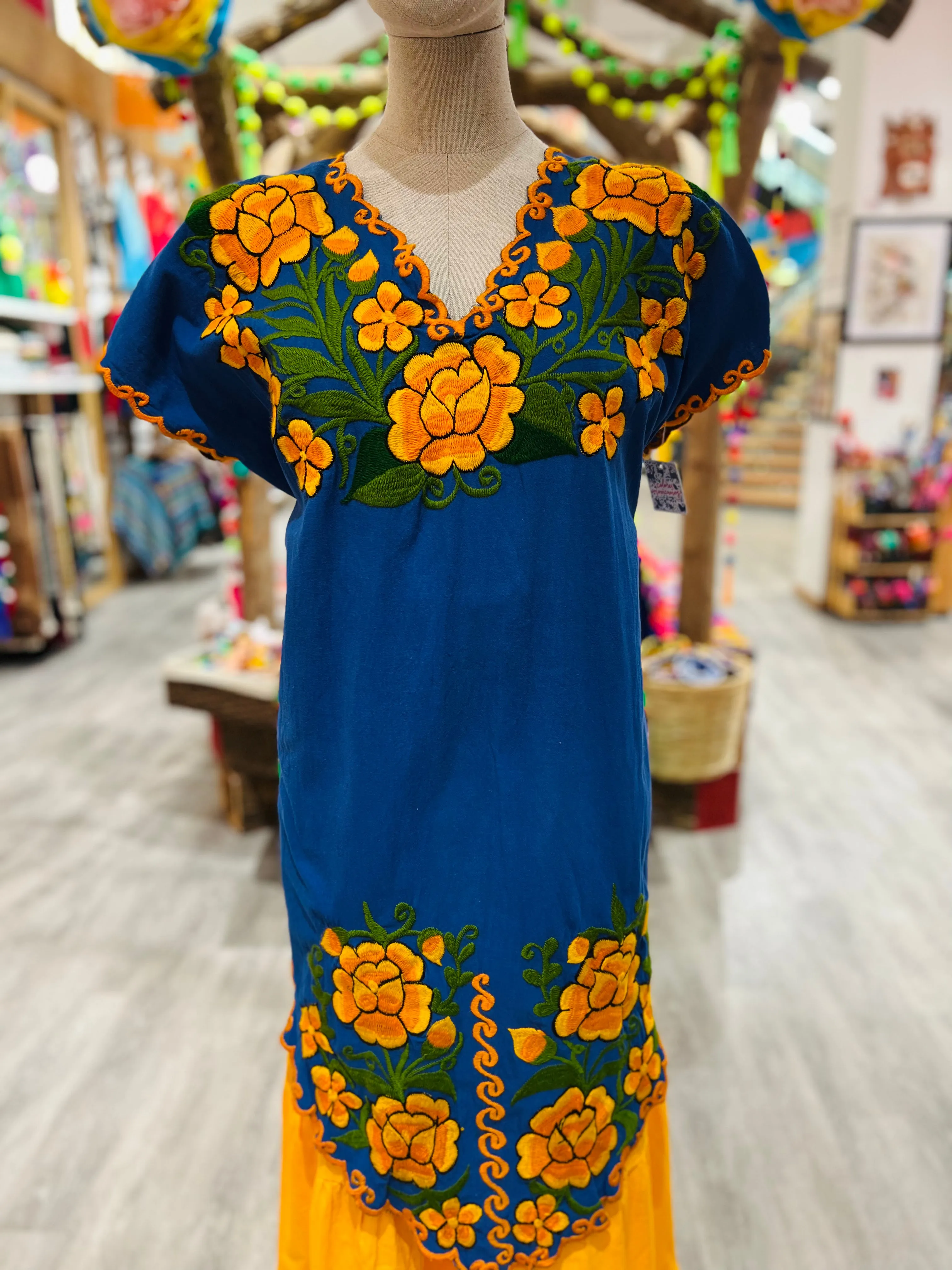 Chiapas "Flor" Dress