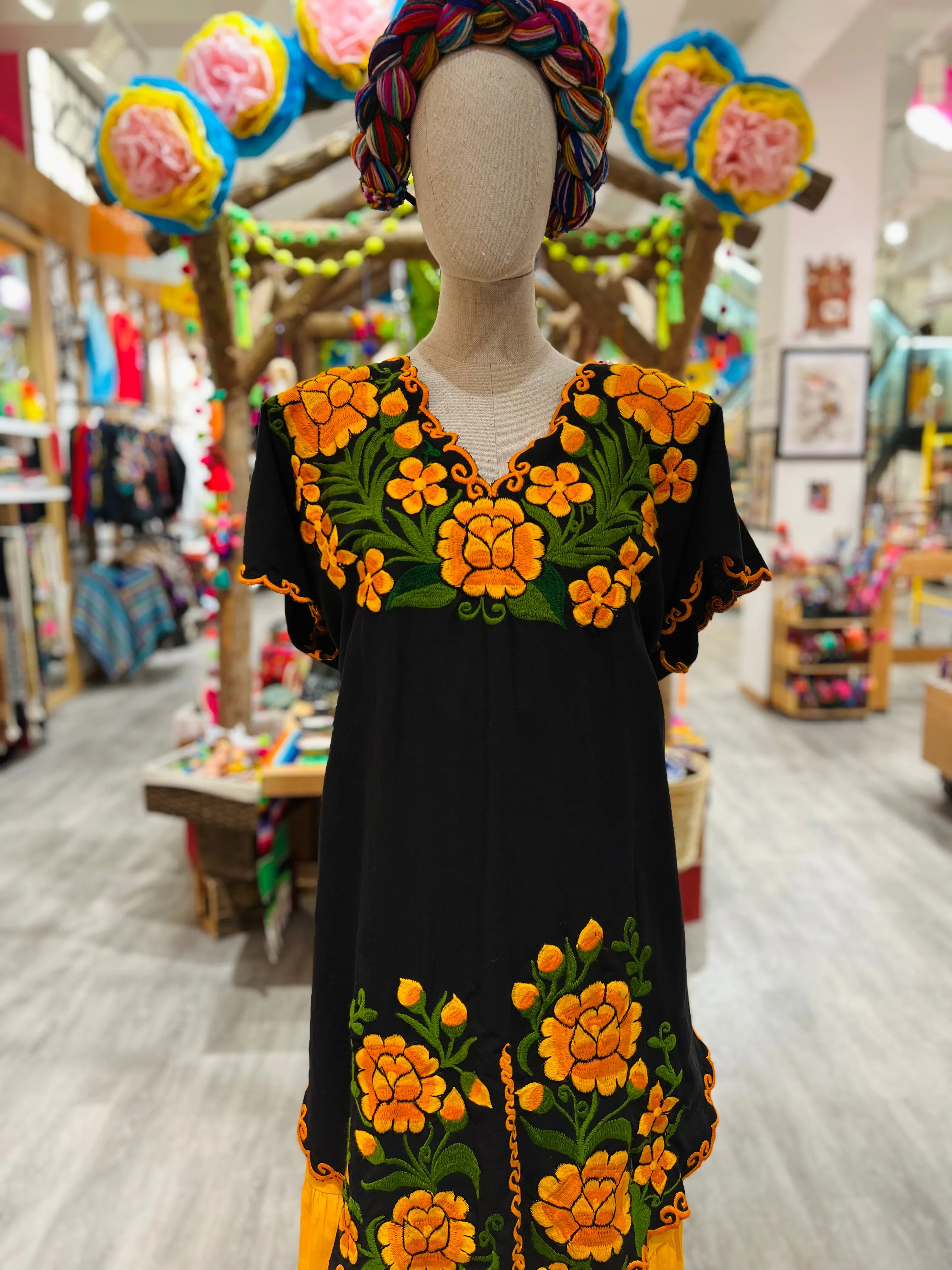 Chiapas "Flor" Dress