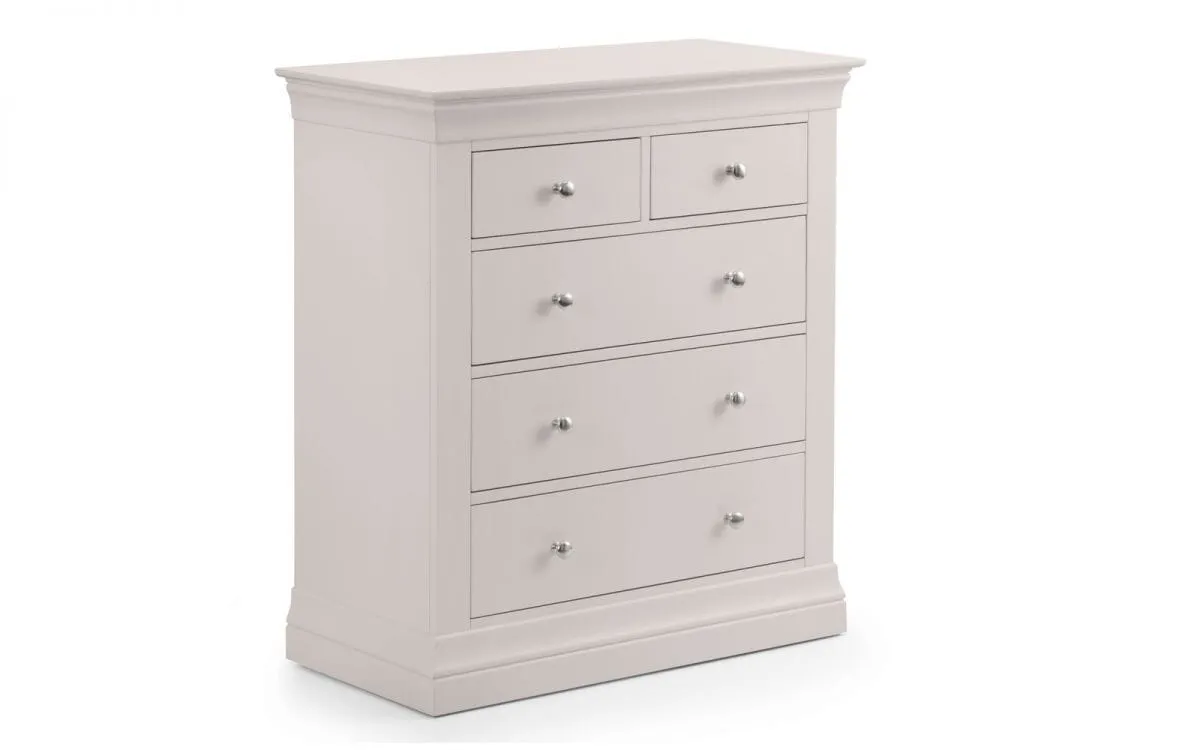 Clermont 3 2 Drawer Chest - Light Grey