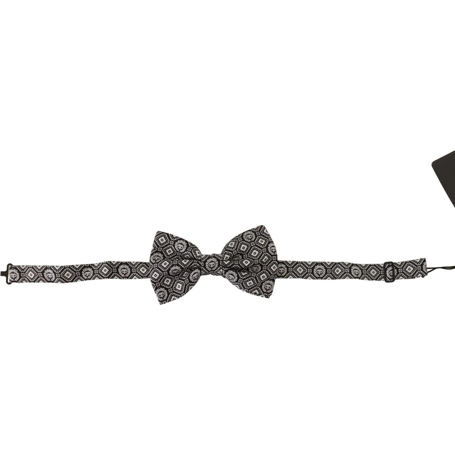 Dolce & Gabbana Elegant Silk Black Bow Tie