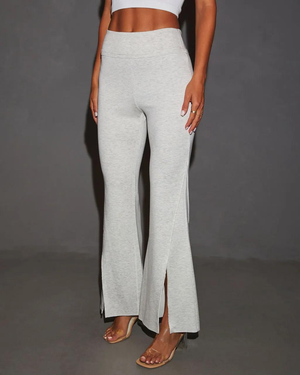 Easy Groove High Waisted Flare Pants