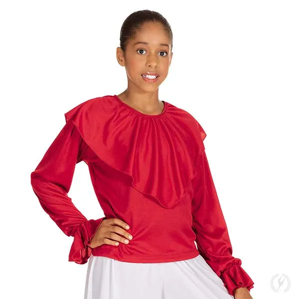 Eurotard 13736C Child Humble Servant Shawl Top