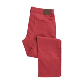 Flex Five Pocket Stretch Pant Earth Red