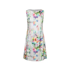 Floral Print Sleeveless Dress