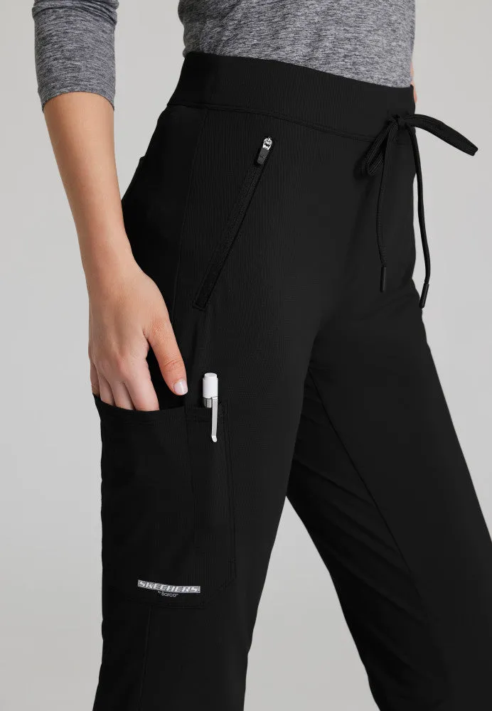 Glide 4 Pocket Fit and Flare Scrub Pant