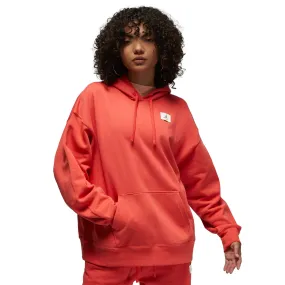 Jordan Flight Fleece Pullover Women's Hoodie Lobster