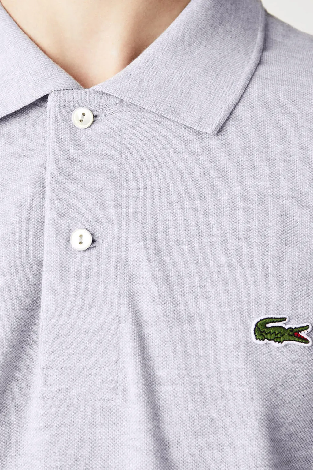 Lacoste - Marl Lacoste Classic Fit L.12.12 Polo Shirt