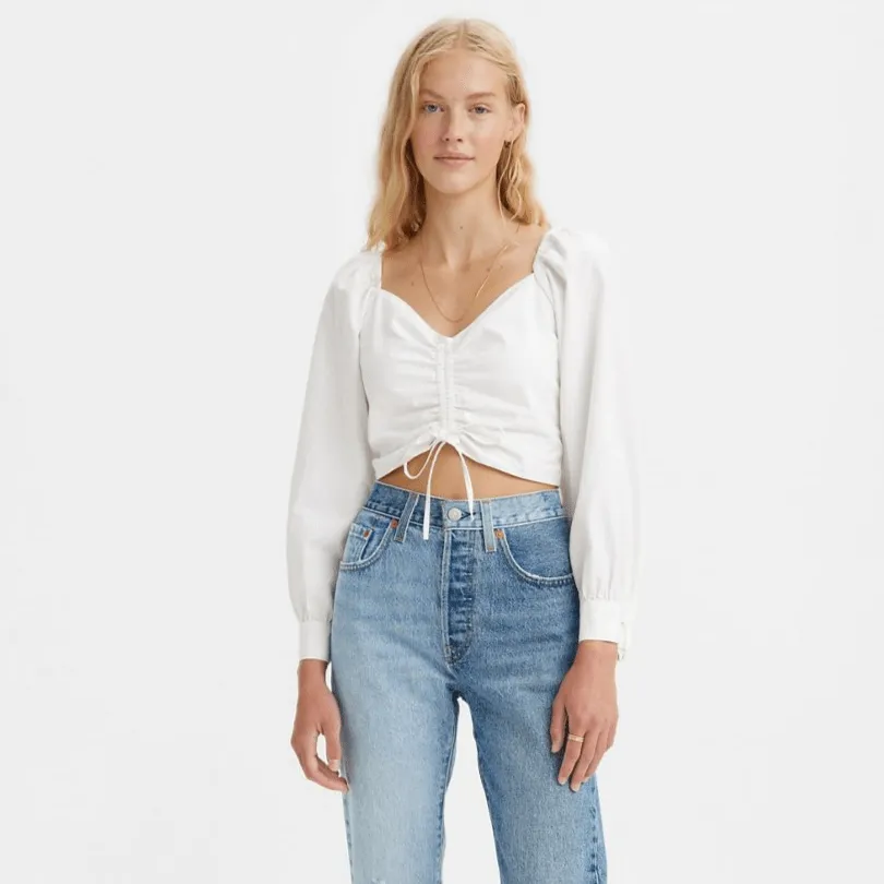 Levi's Devin Blouse White