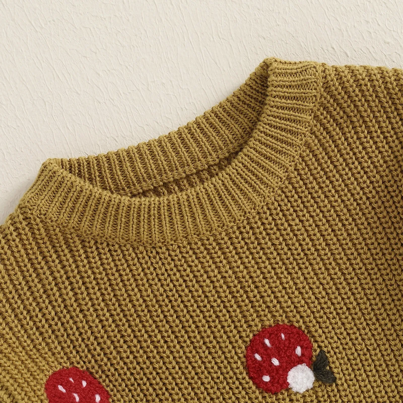 LUCKY MUSHROOM Knitted Sweater