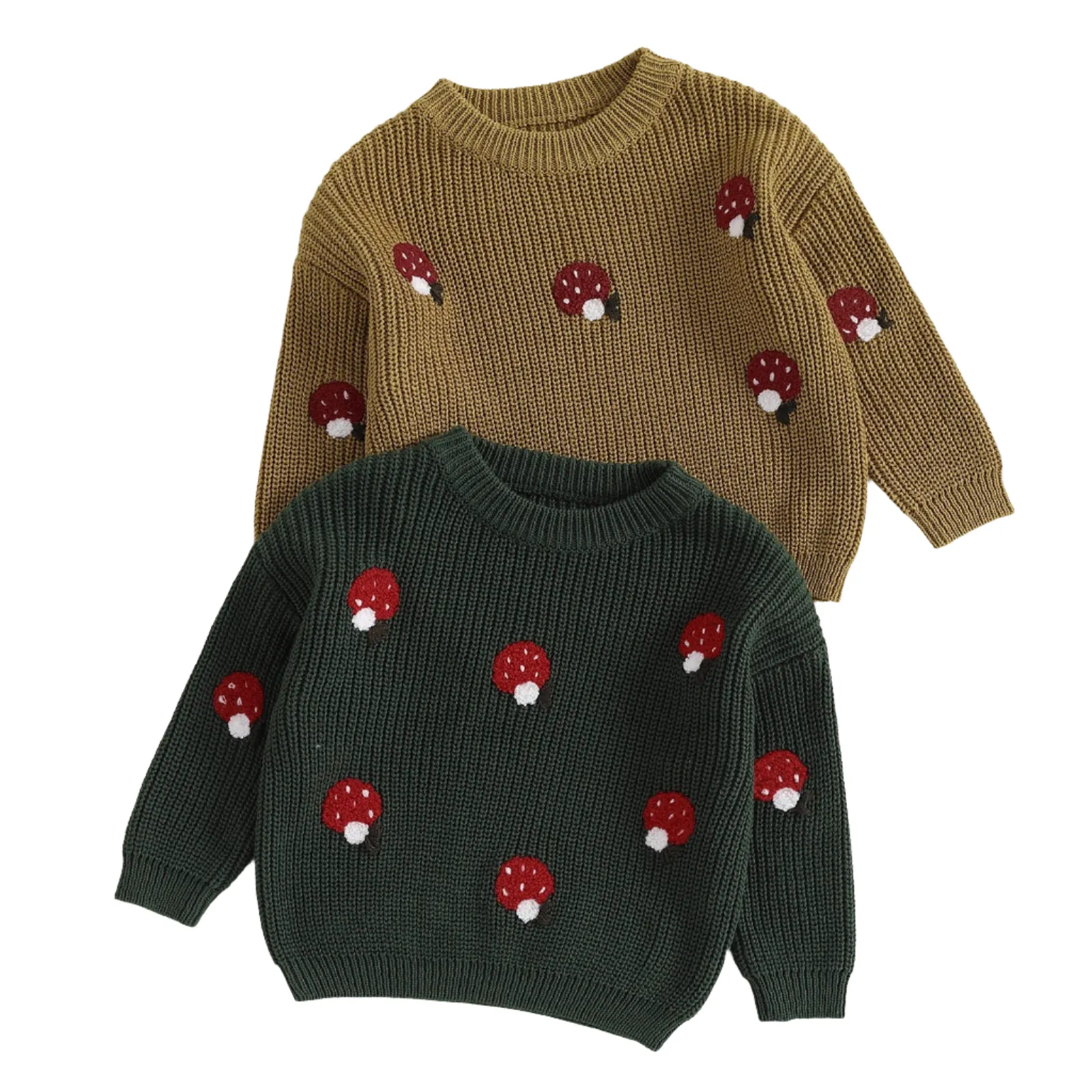 LUCKY MUSHROOM Knitted Sweater