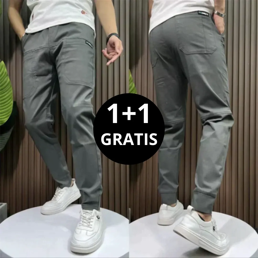 Miro |  Stretchy Cargo Pants 1 1 FREE