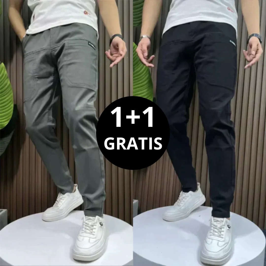 Miro |  Stretchy Cargo Pants 1 1 FREE