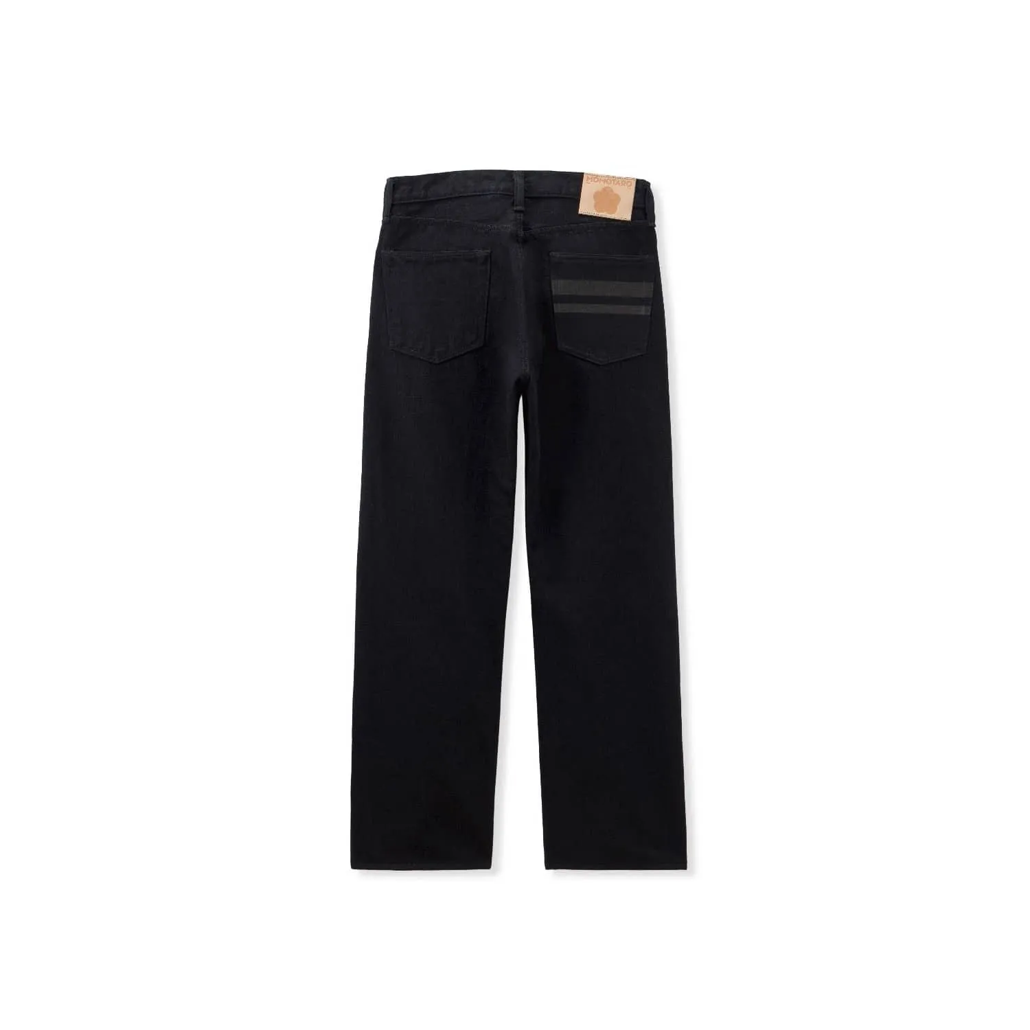 Momotaro MMJZ11014S 15.7oz Classic Straight Jean Black