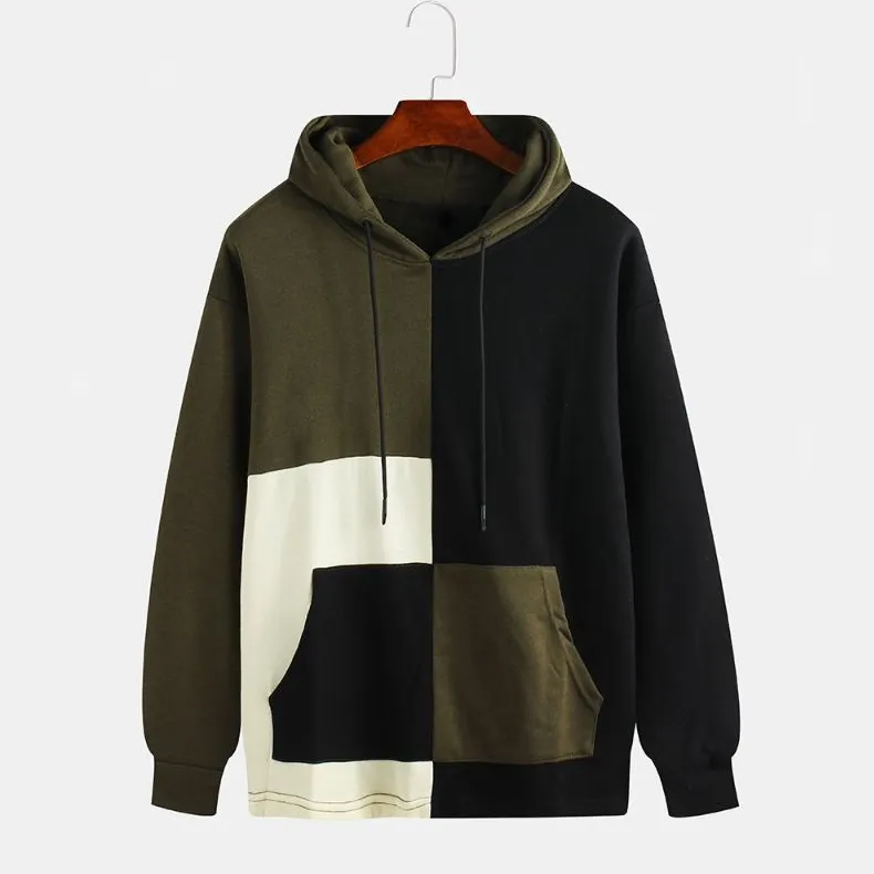 Multi ColorBlock Hoodie