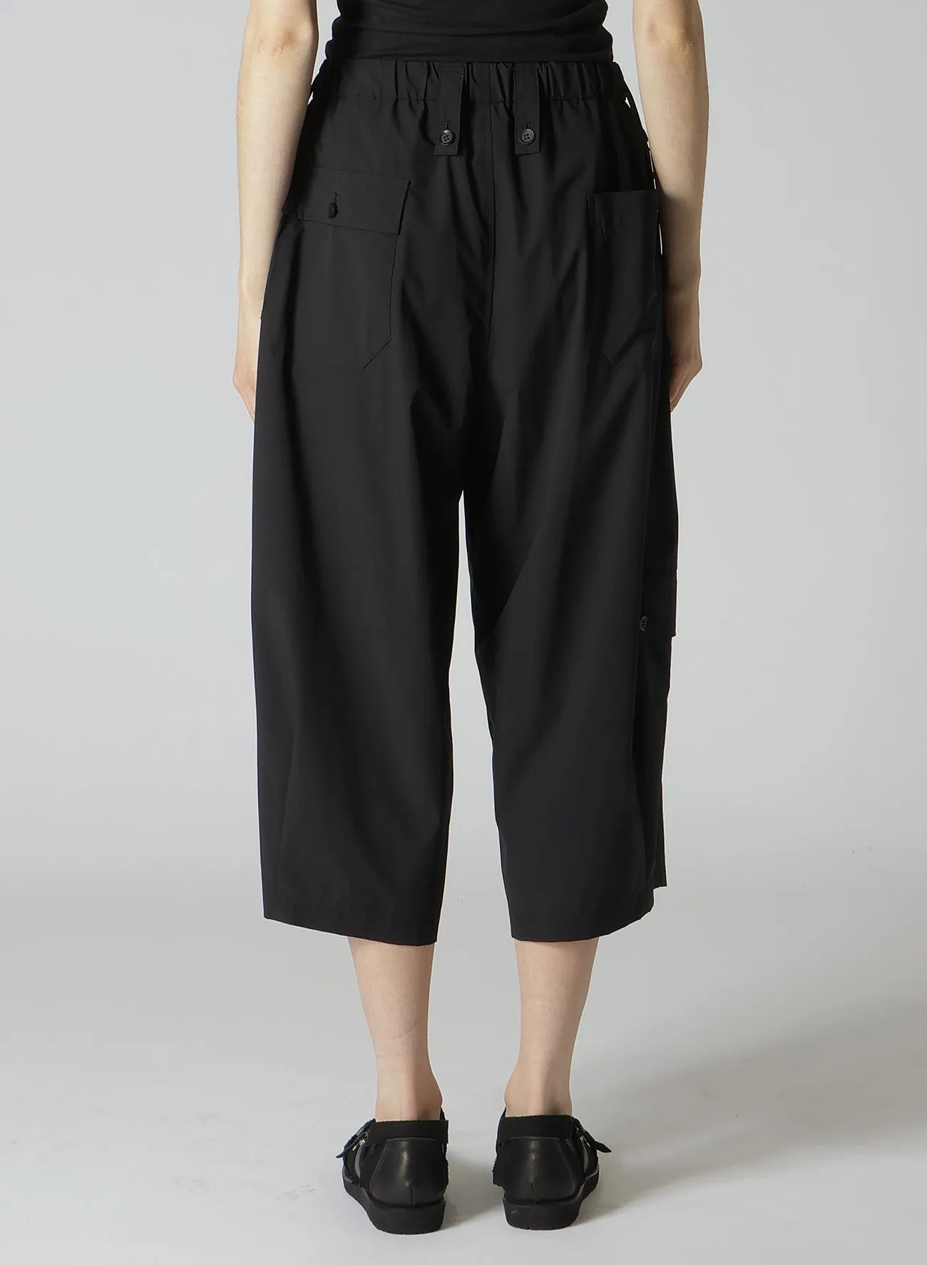 Ny STRETCH POCKET DETAIL WIDE PANTS