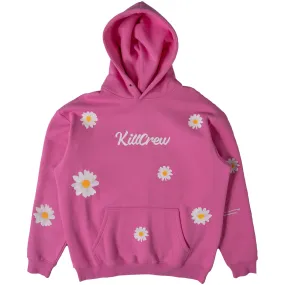 OVERSIZED LUX "DAISY" HOODIE - PINK