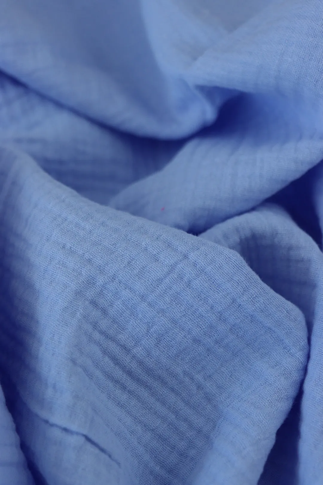 Periwinkle Cotton Double Gauze