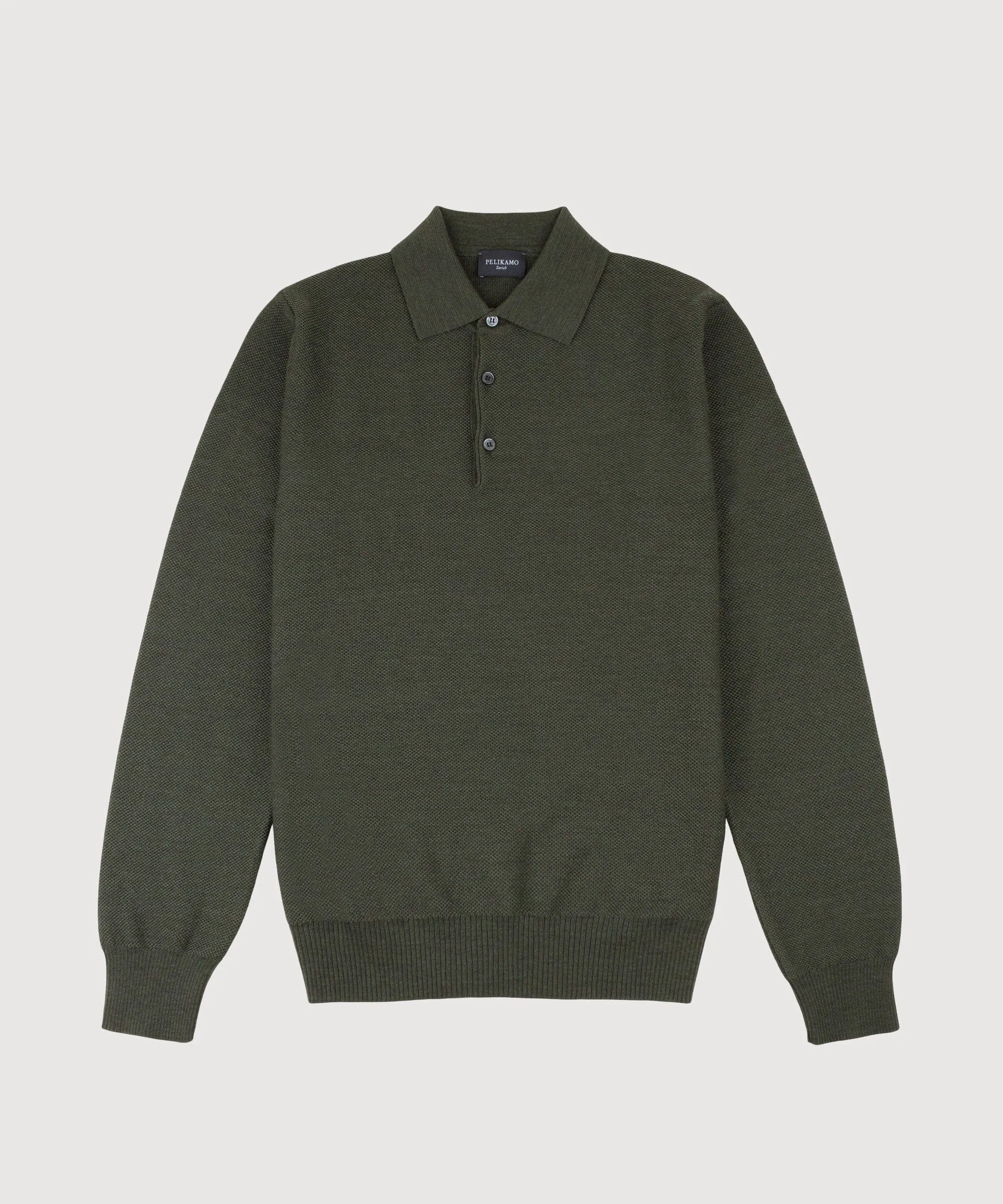 Polo Wool Pique Sweater