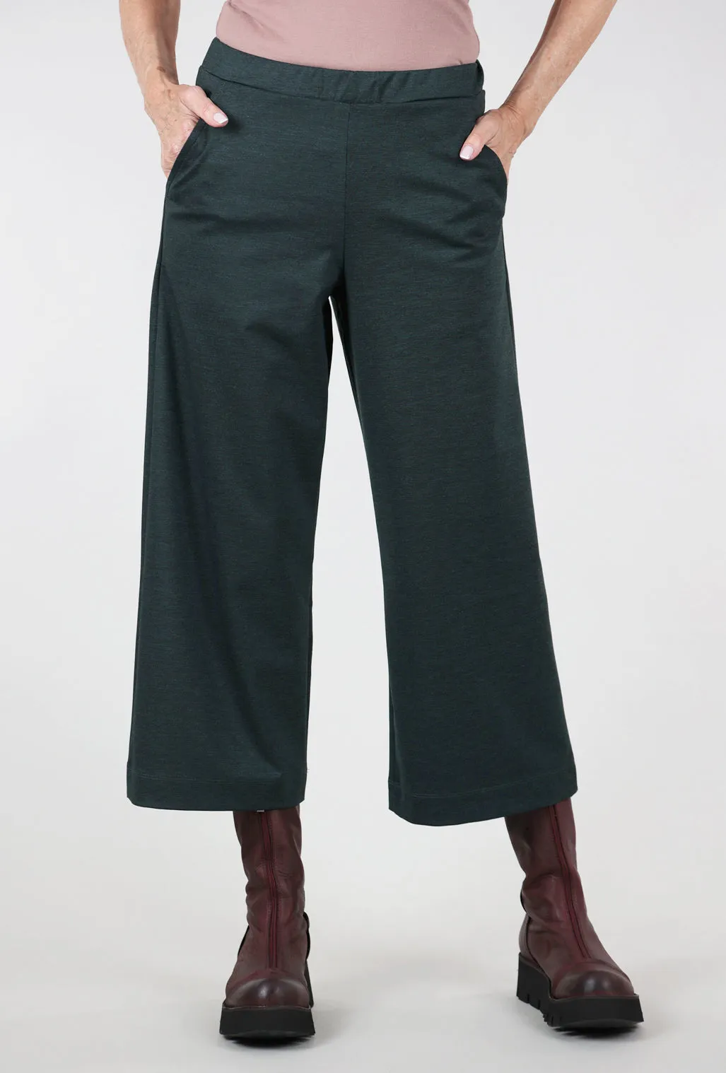 Ponte Flare Pant, Forest