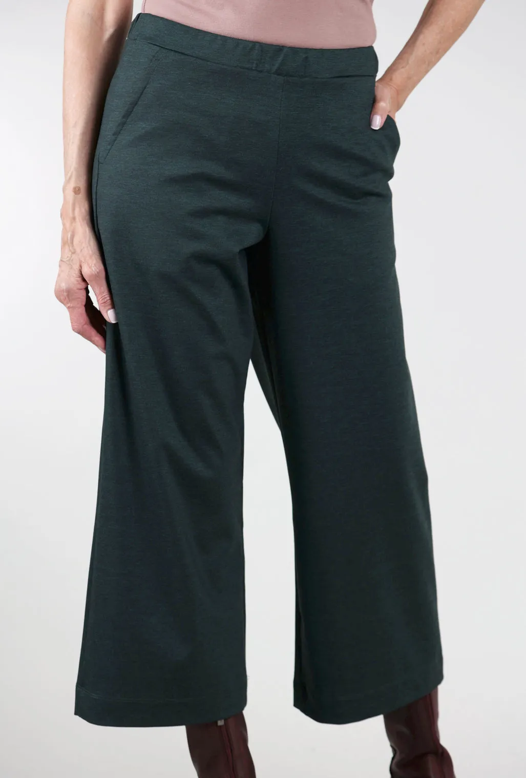 Ponte Flare Pant, Forest