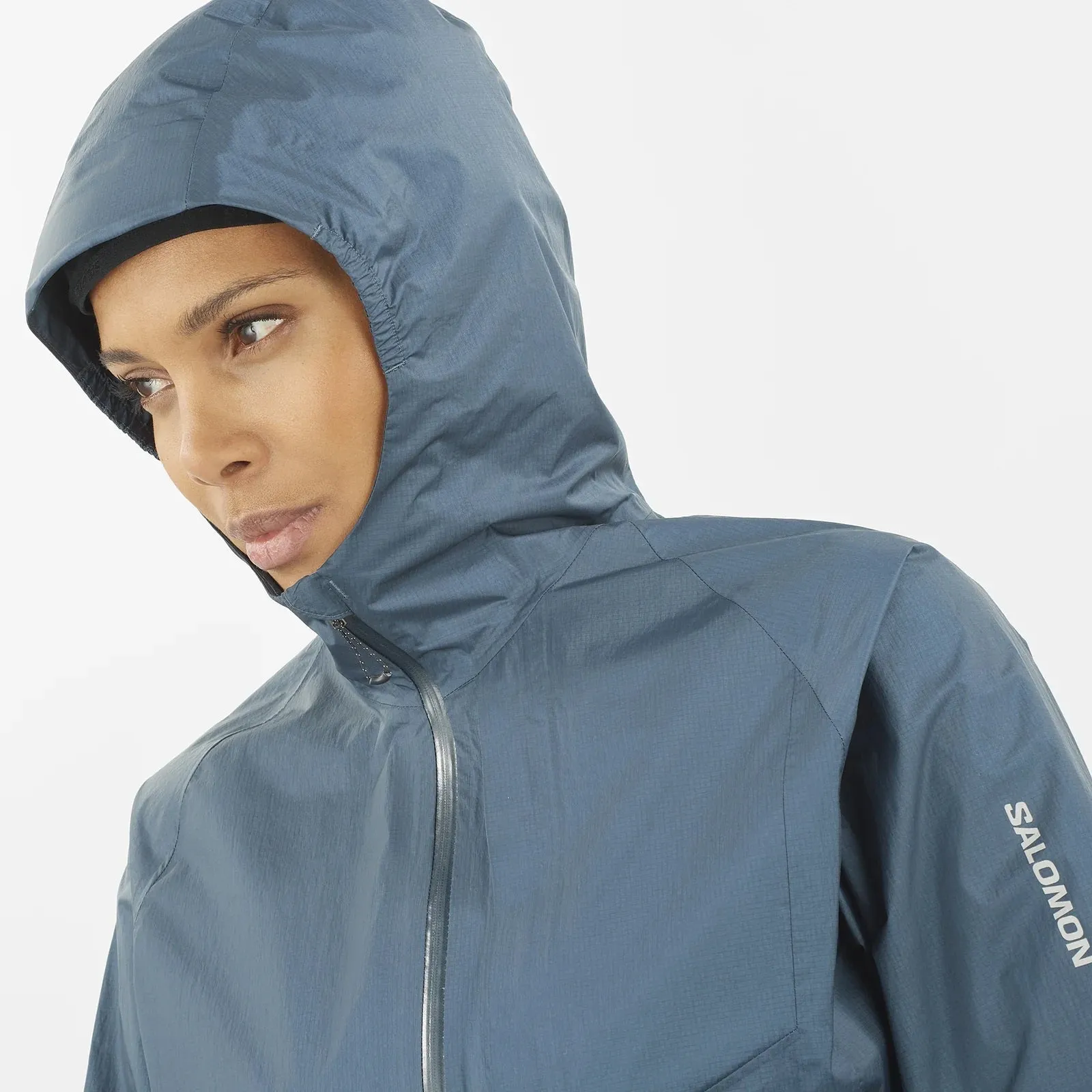 Salomon Bonatti Waterproof Jacket | Midnight Navy | Womens