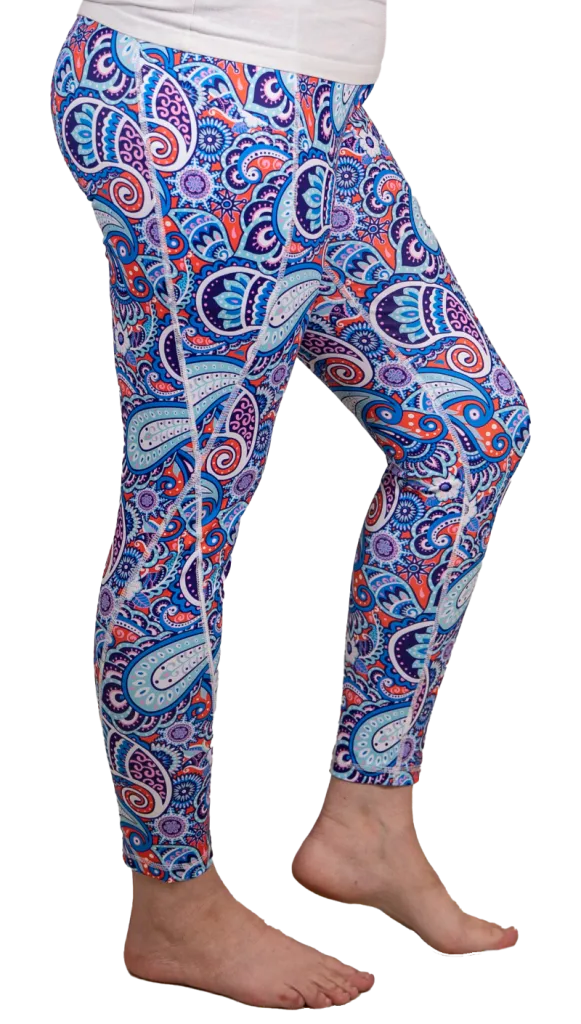 Simply Southern Sport Leggings, Paisley