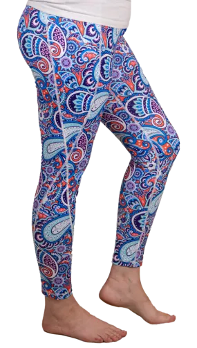 Simply Southern Sport Leggings, Paisley