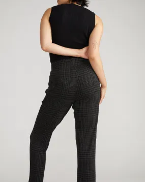 Smart Signature Ponte Pants Long - Storm Houndstooth