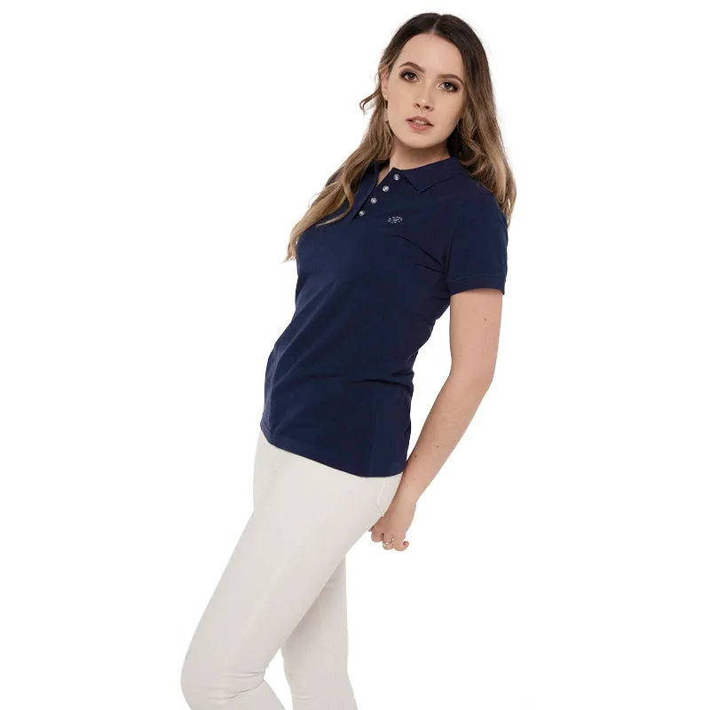 The Elegant Polo in Navy Blue