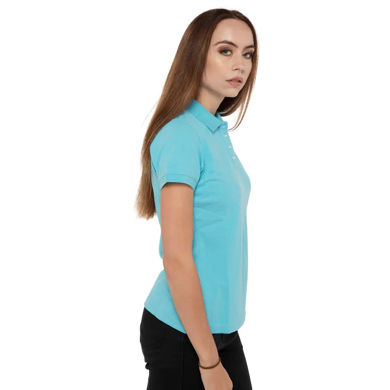 The Elegant Polo in Turquoise