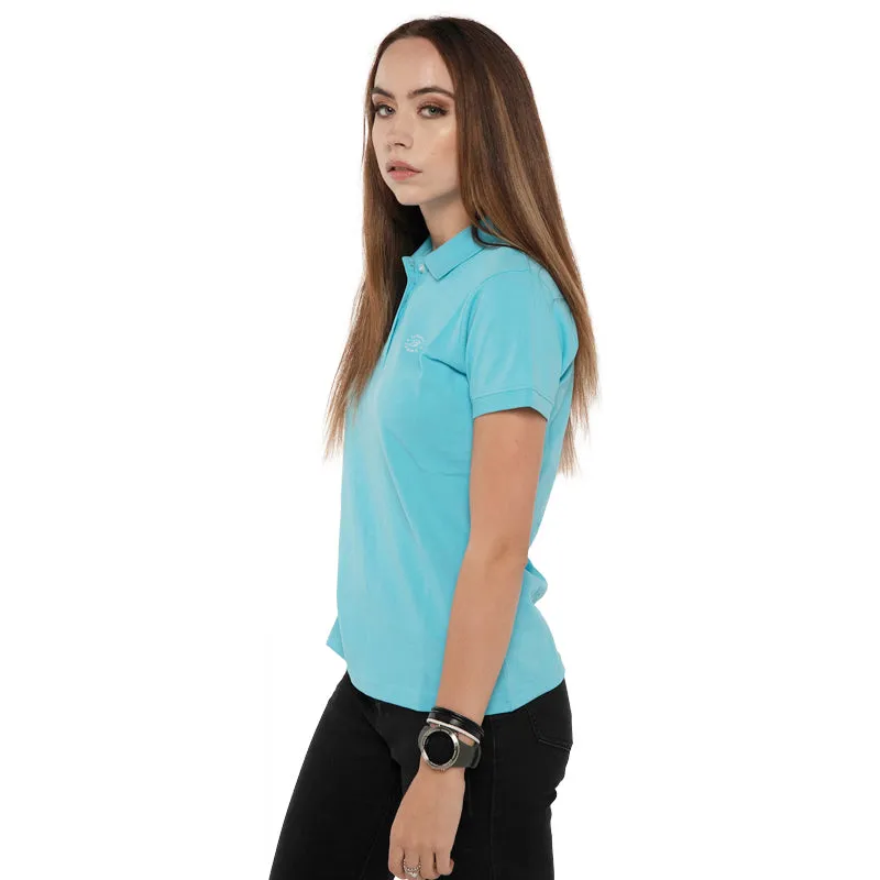 The Elegant Polo in Turquoise