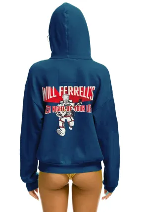 WILL FERRELL 2023 RELAXED PULLOVER HOODIE - ROYAL