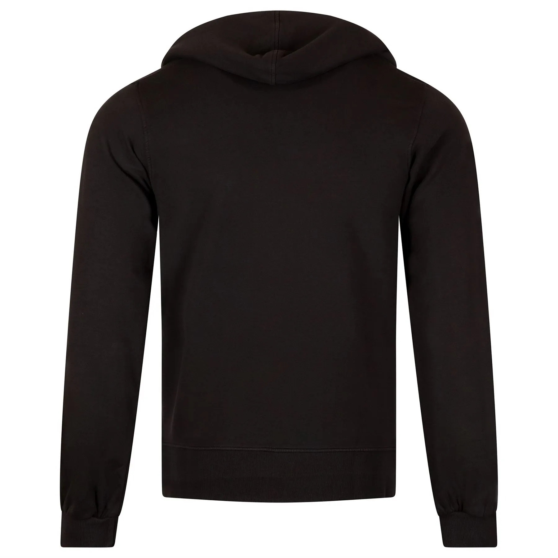 Womens Lava Wash Relaxed Hoodie Black - AW24